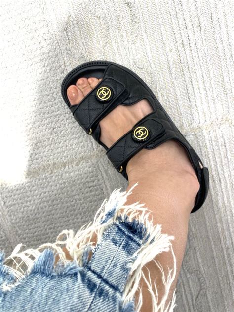 chanel thong sandals ebay|chanel birkenstock style sandals.